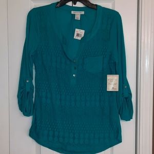 Belle du jour 3/4 sleeve shirt